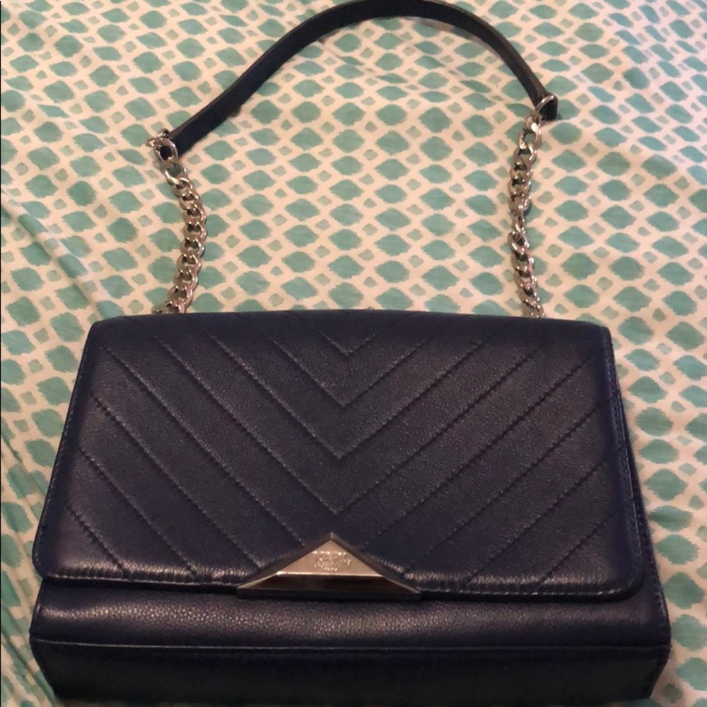Blue purse